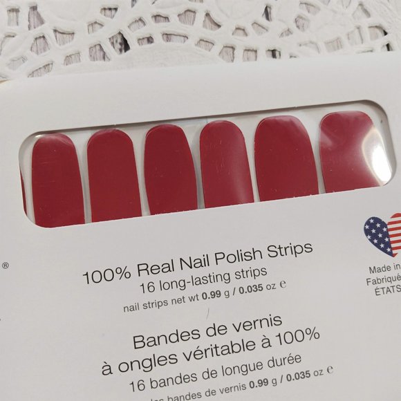 Color Street 100% Nail Polish Strips Munich Mulberry RETIRED - Picture 2 of 7